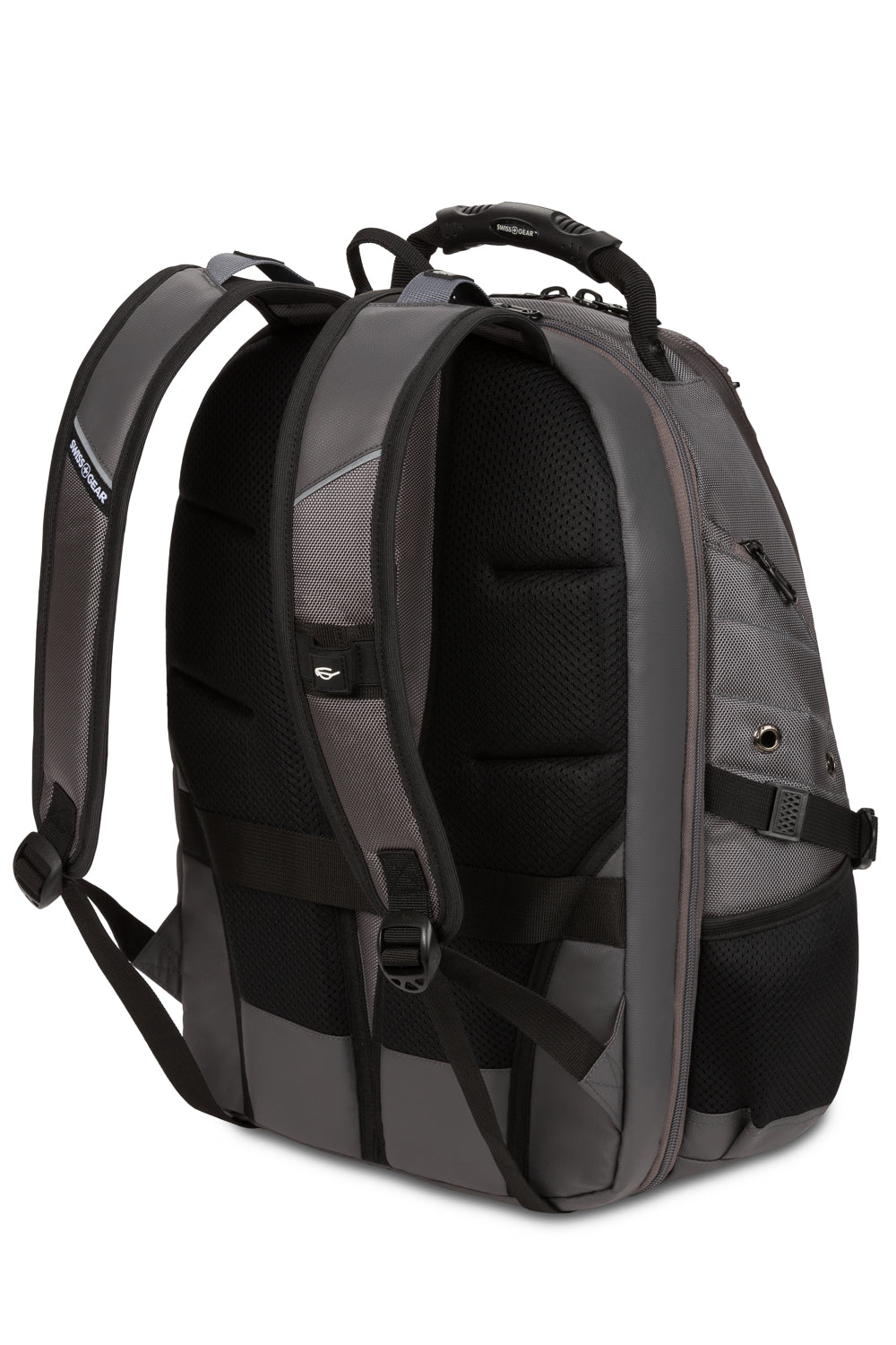 SWISSGEAR - 1900 ScanSmart Laptop Backpack - Grey Ballistic - 03