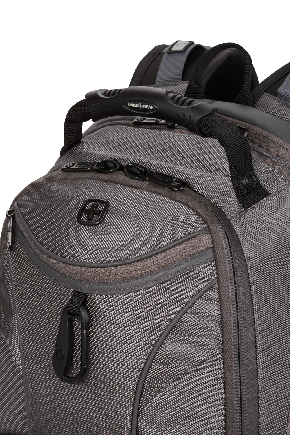 SWISSGEAR - 1900 ScanSmart Laptop Backpack - Grey Ballistic - 12