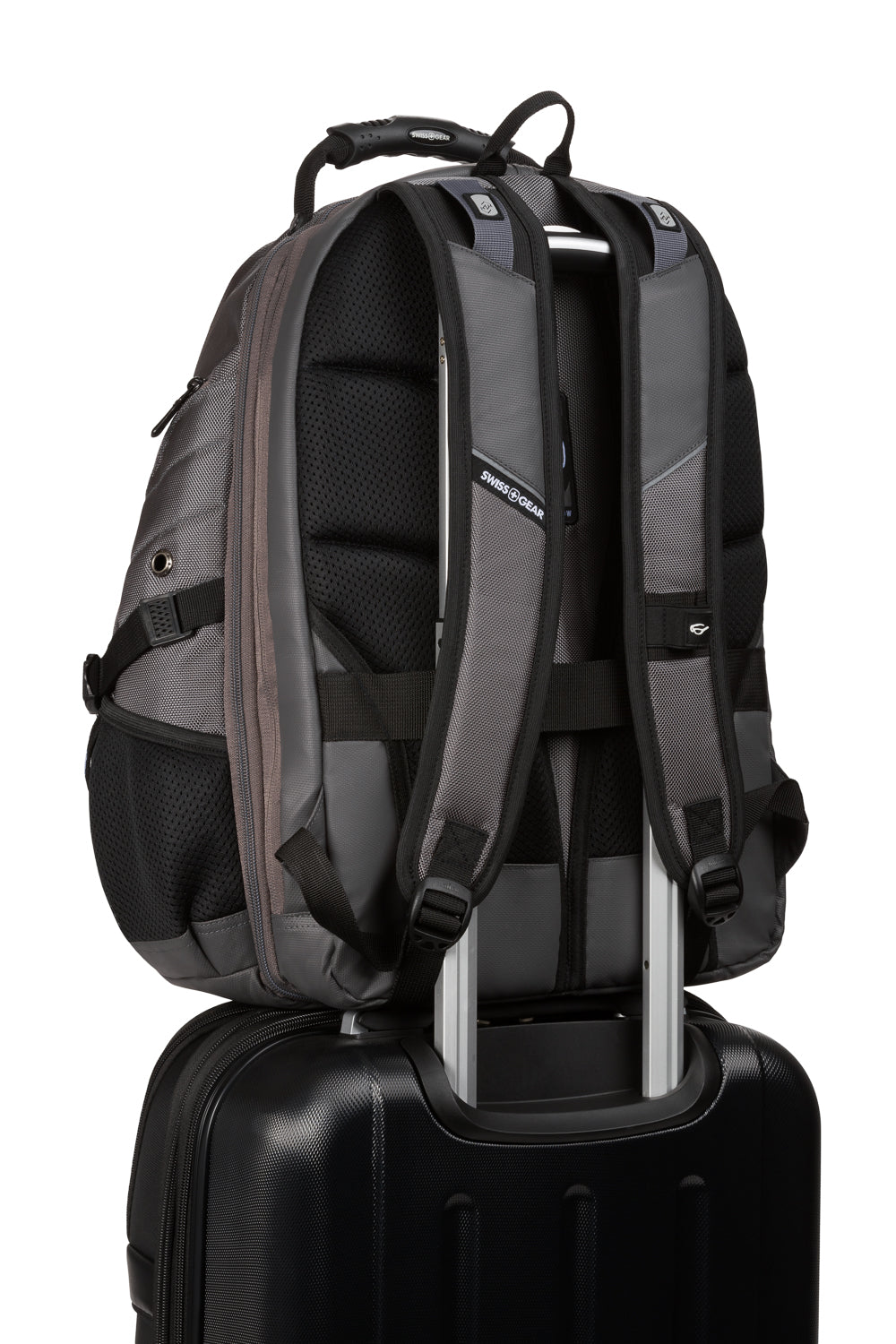 SWISSGEAR - 1900 ScanSmart Laptop Backpack - Grey Ballistic - 08