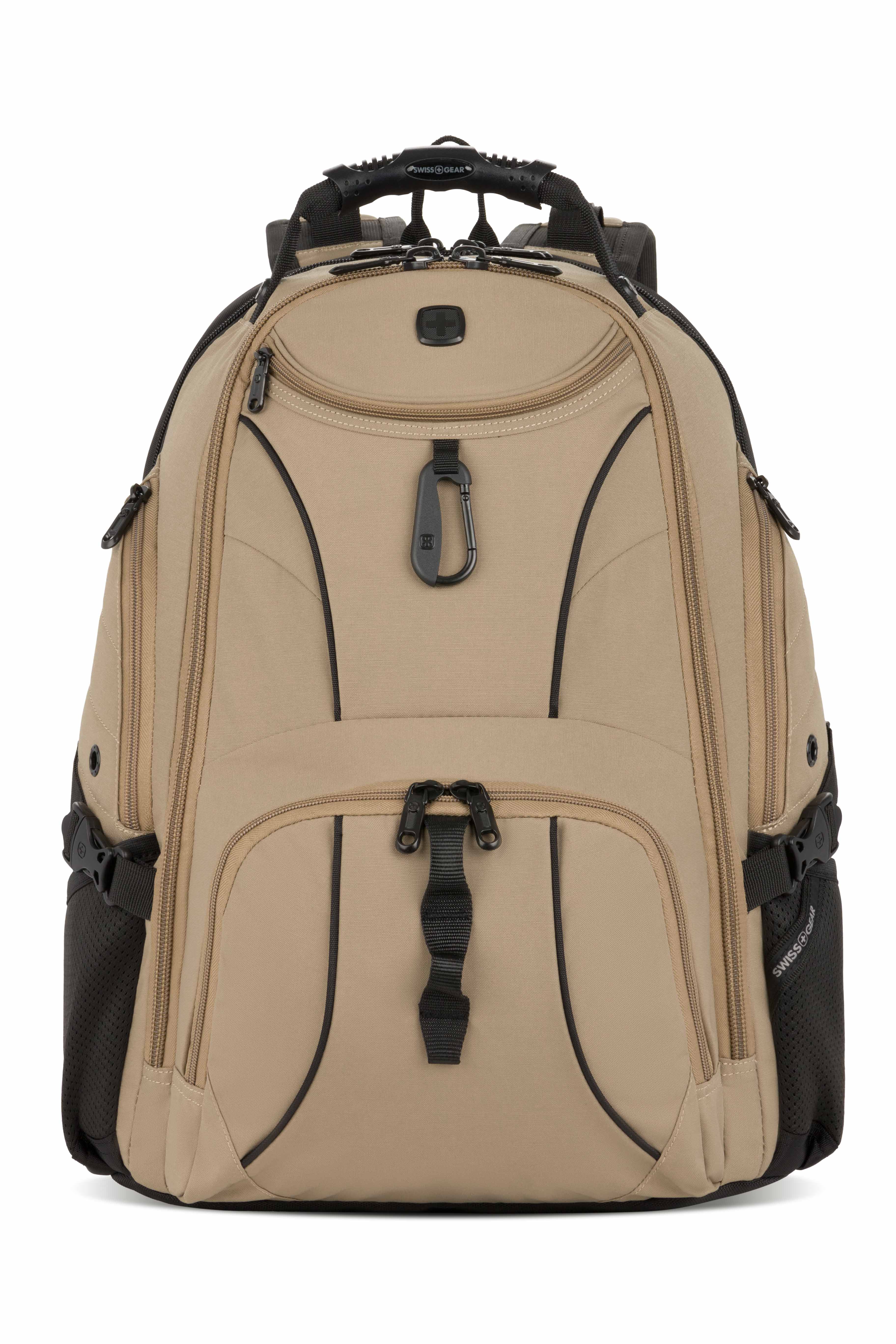 SWISSGEAR - 1900 ScanSmart Laptop Backpack - Brown - 04