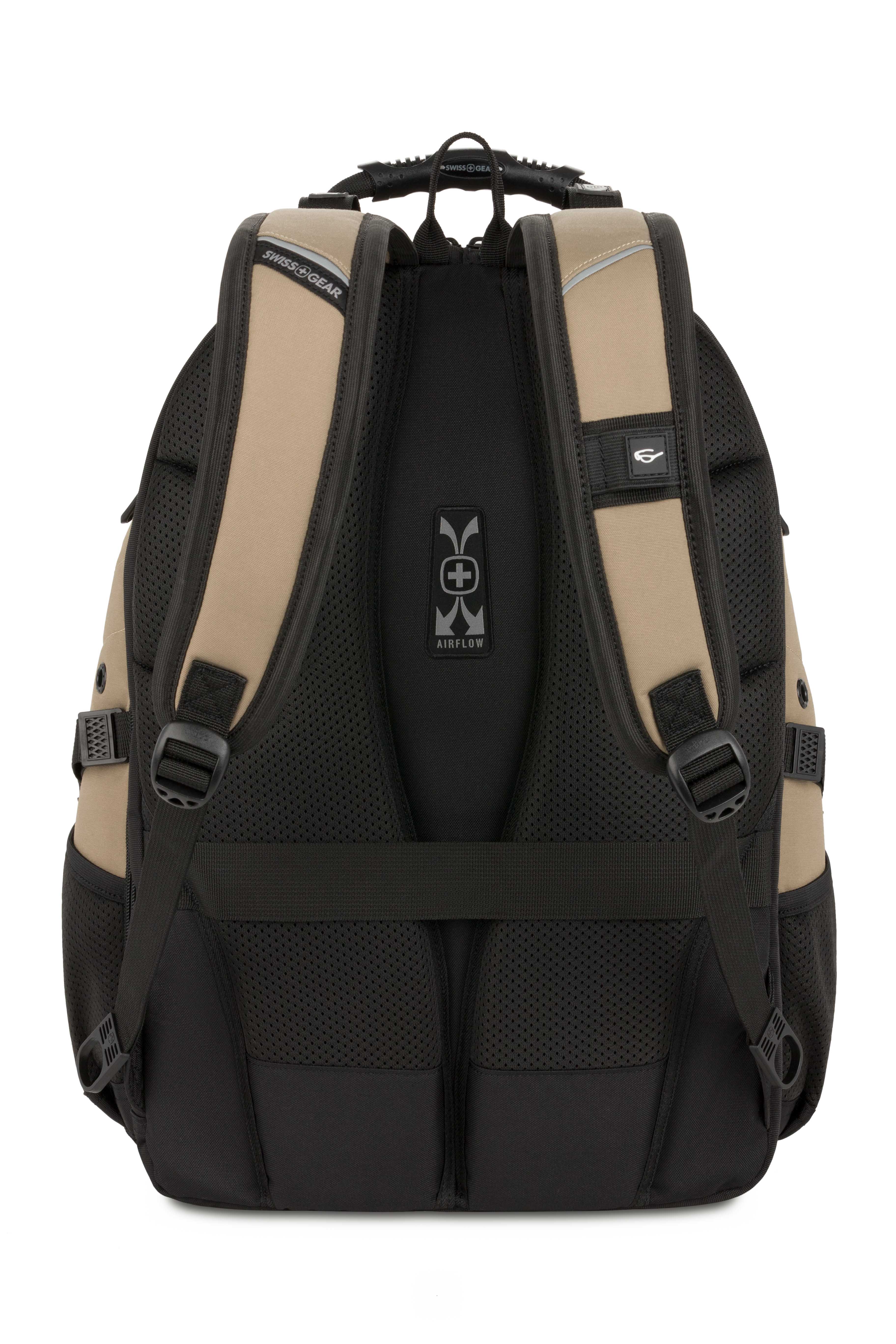 SWISSGEAR - 1900 ScanSmart Laptop Backpack - Brown - 02