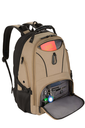 Sac à dos pour ordinateur portable SWISSGEAR 1900 ScanSmart marron