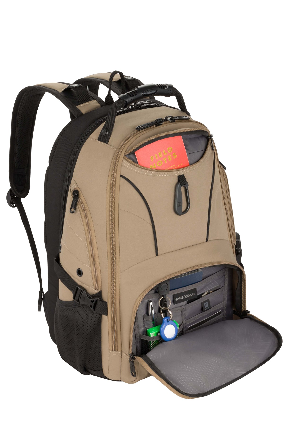 SWISSGEAR - 1900 ScanSmart Laptop Backpack - Brown - 05