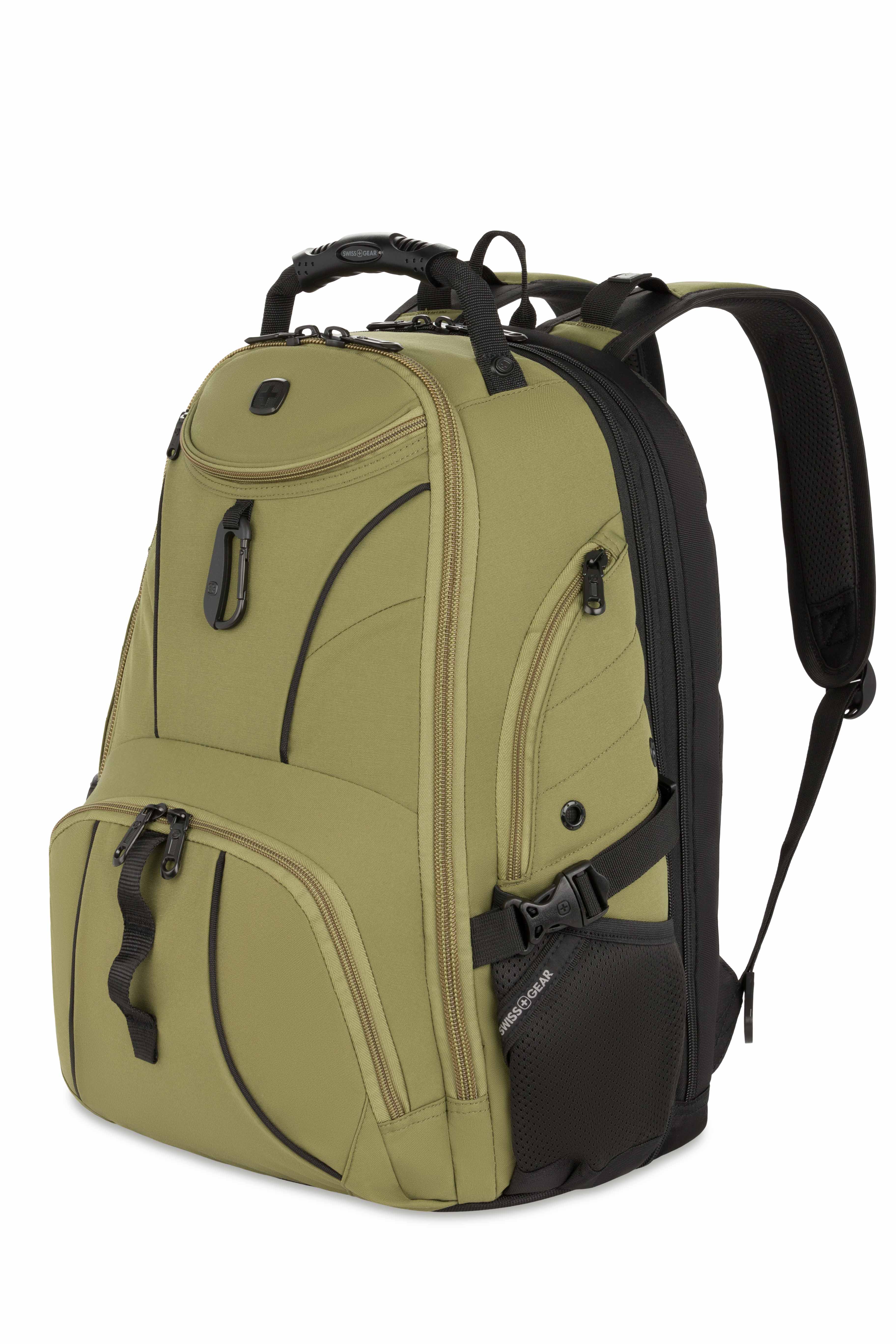SWISSGEAR - 1900 ScanSmart Laptop Backpack - Olive Green - 01