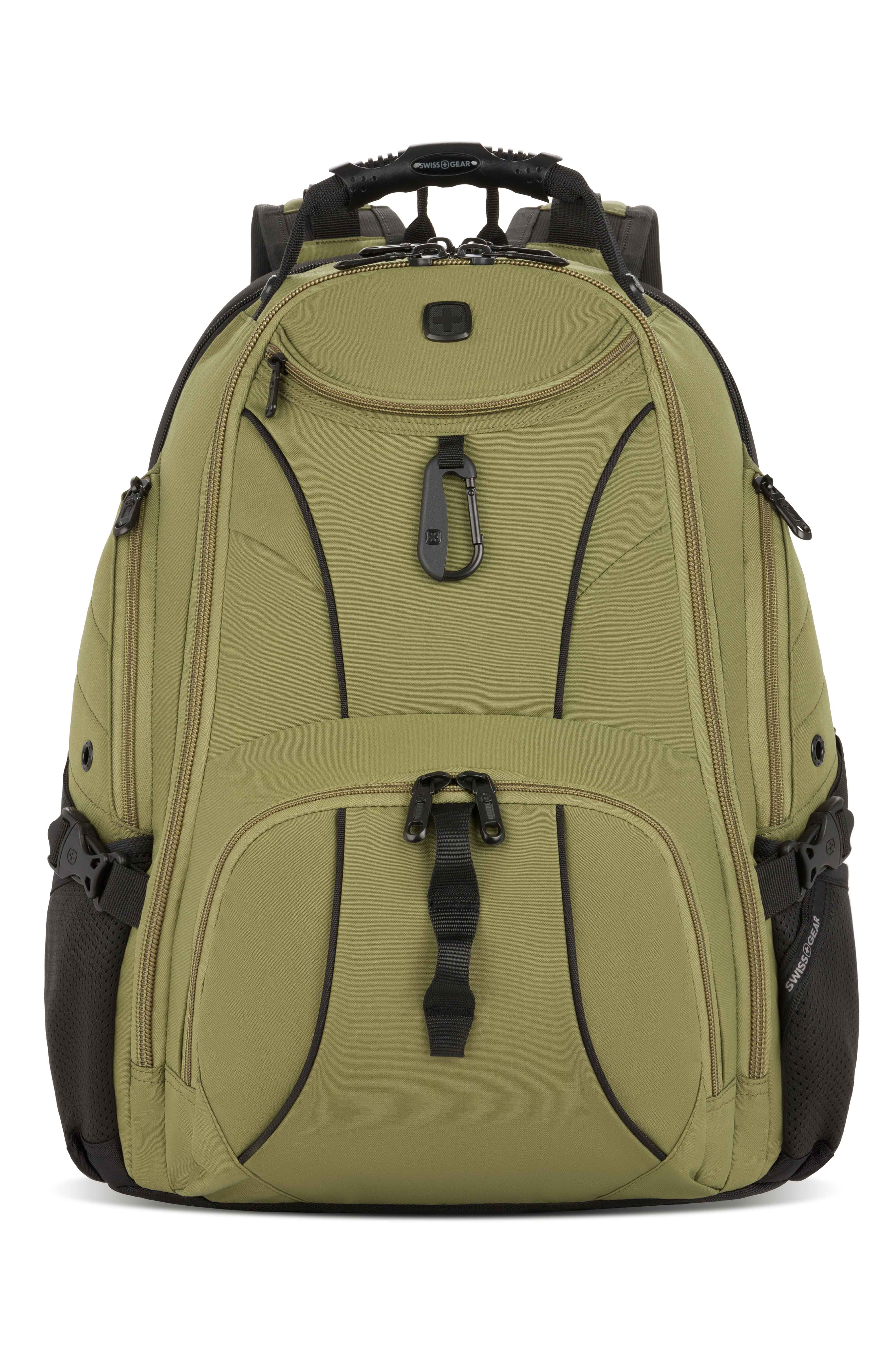 SWISSGEAR - 1900 ScanSmart Laptop Backpack - Olive Green - 04