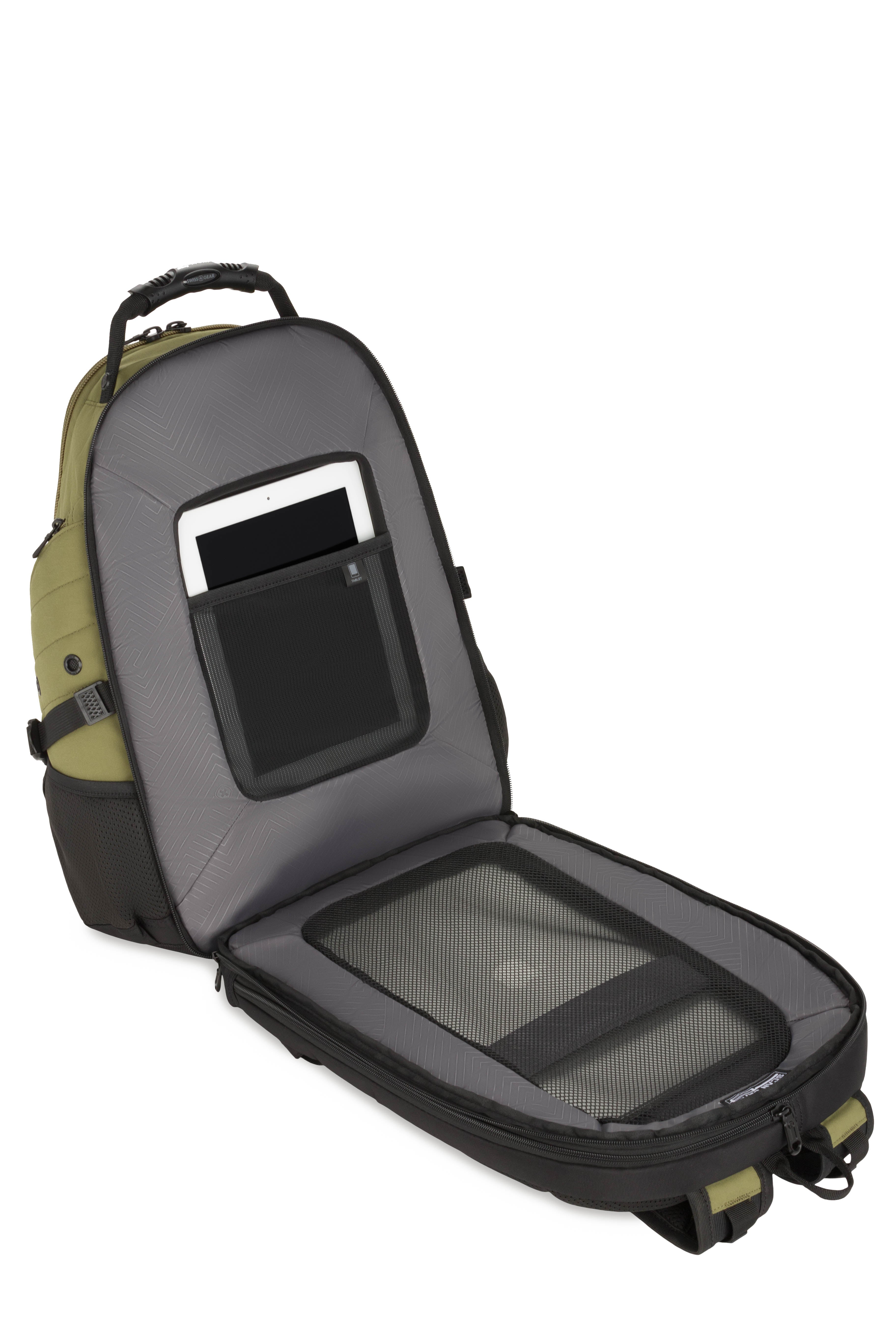 SWISSGEAR - 1900 ScanSmart Laptop Backpack - Olive Green - 07