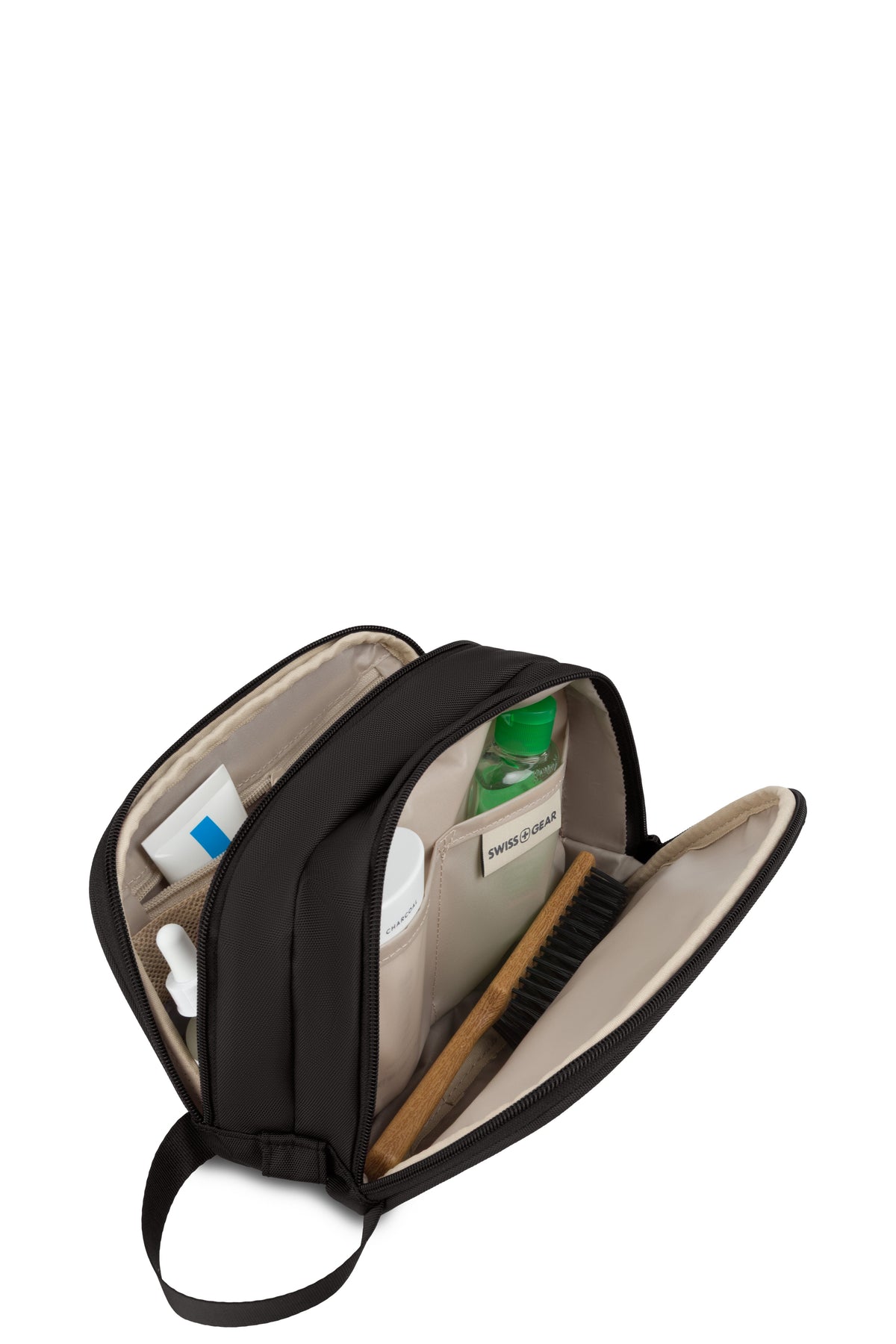 SWISSGEAR - Dual Compartment Dopp Kit - Black - 05