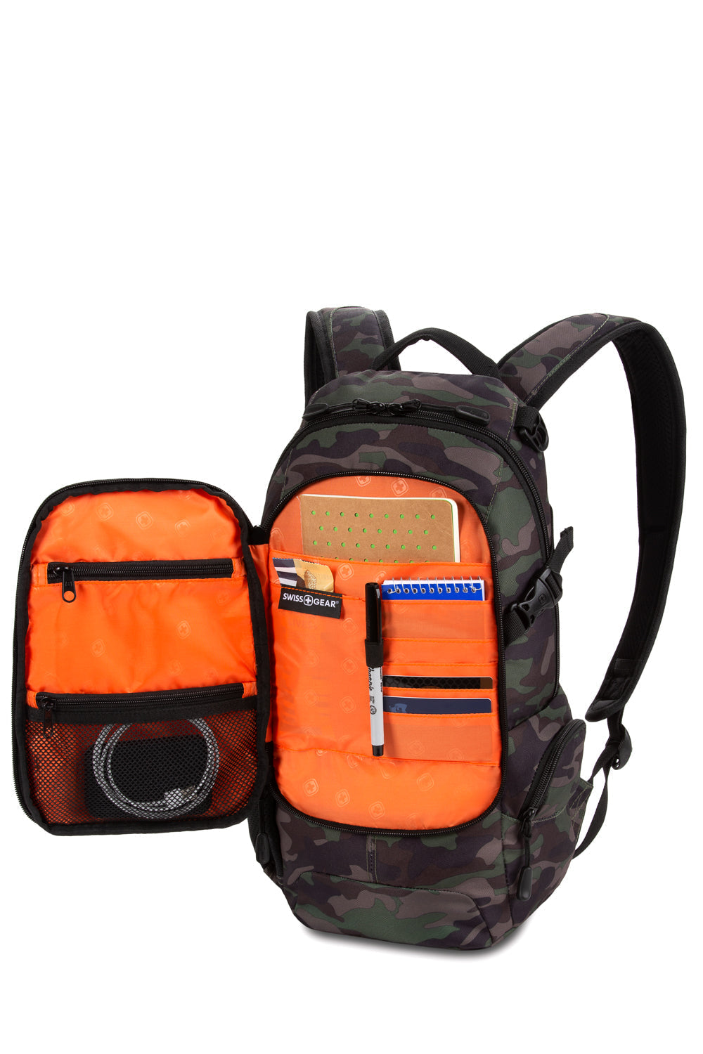 SWISSGEAR - City Pack Backpack - Green Camo - 04