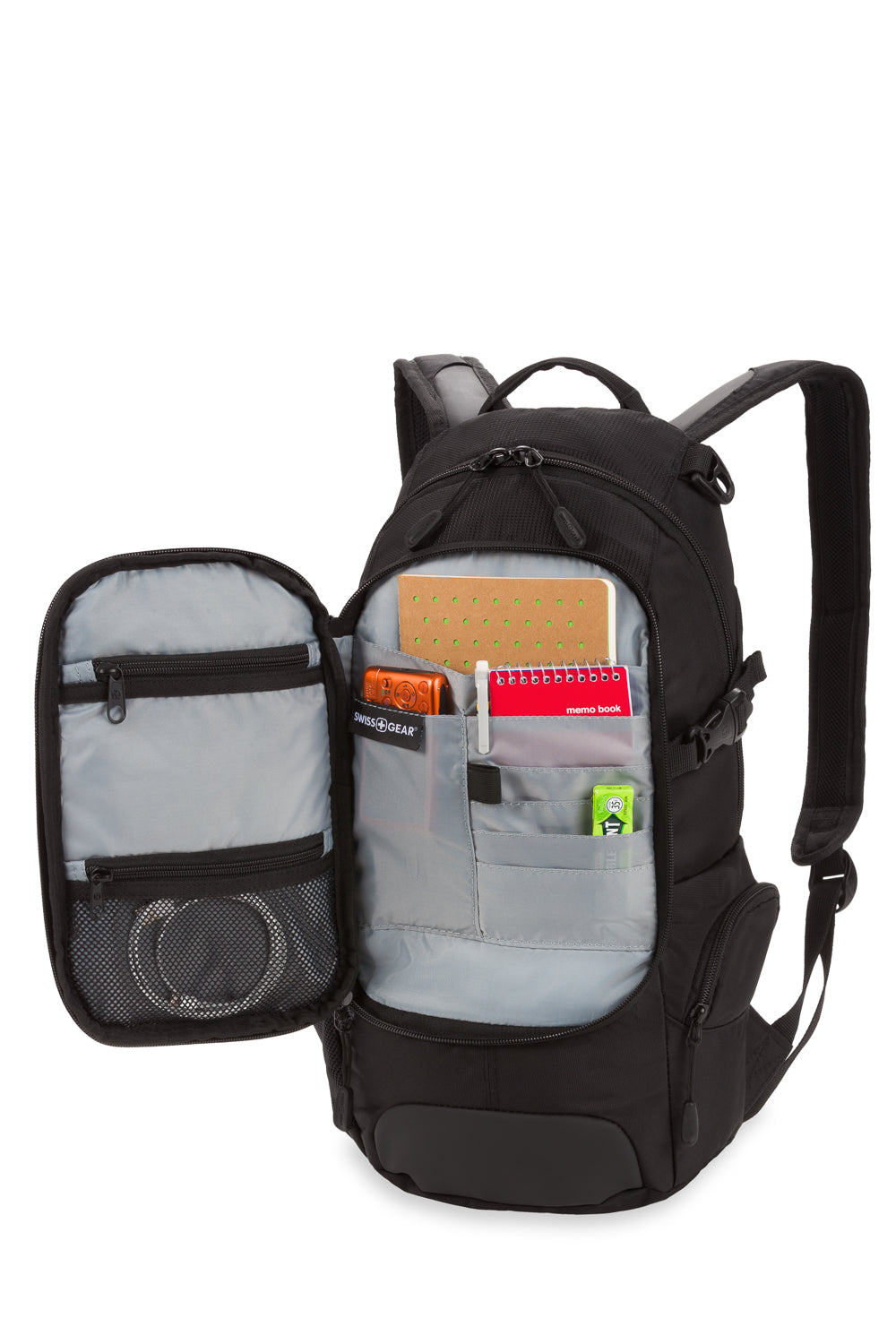 SWISSGEAR - City Pack Backpack - Black - 04