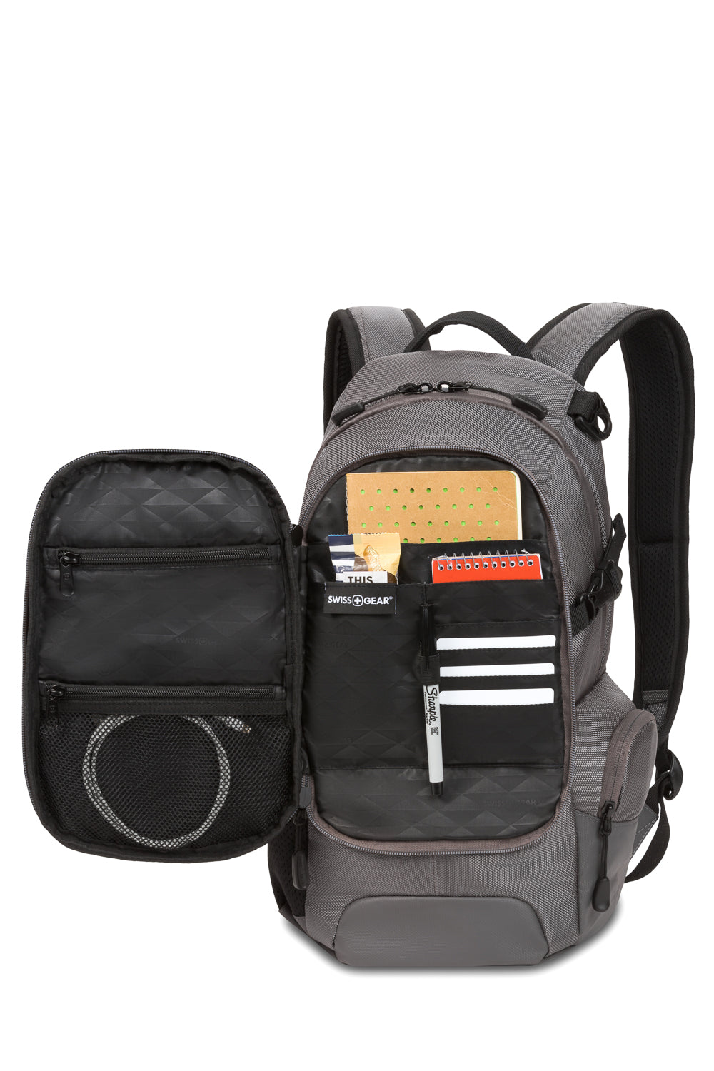 SWISSGEAR - City Pack Backpack - Grey - 05