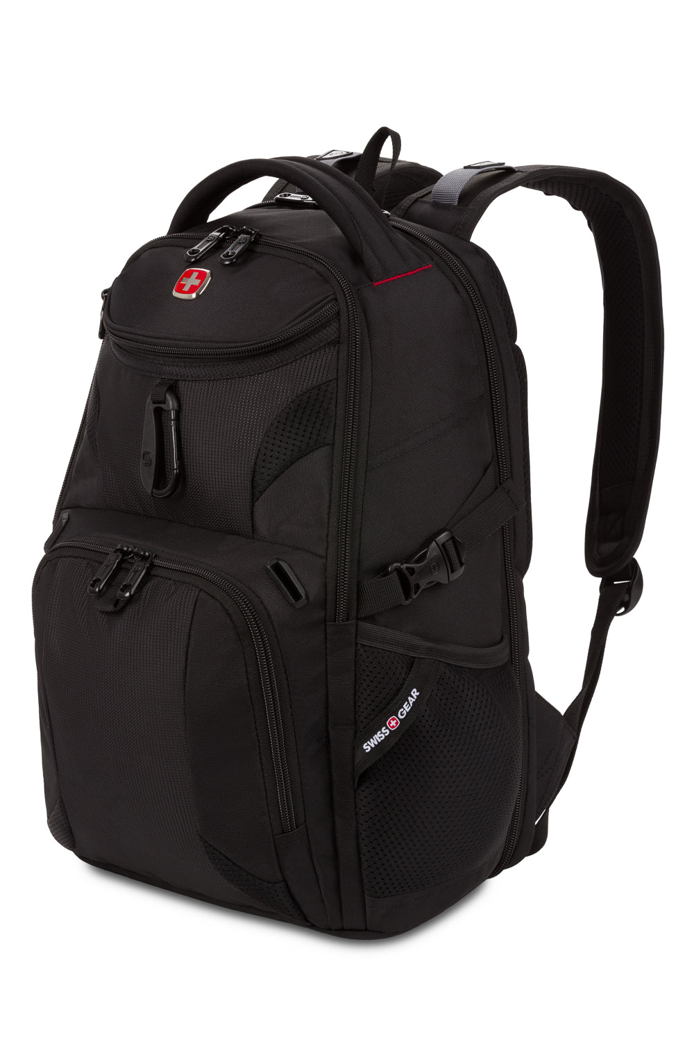 SWISSGEAR - Mini 1900 ScanSmart Laptop Backpack - Black - 01