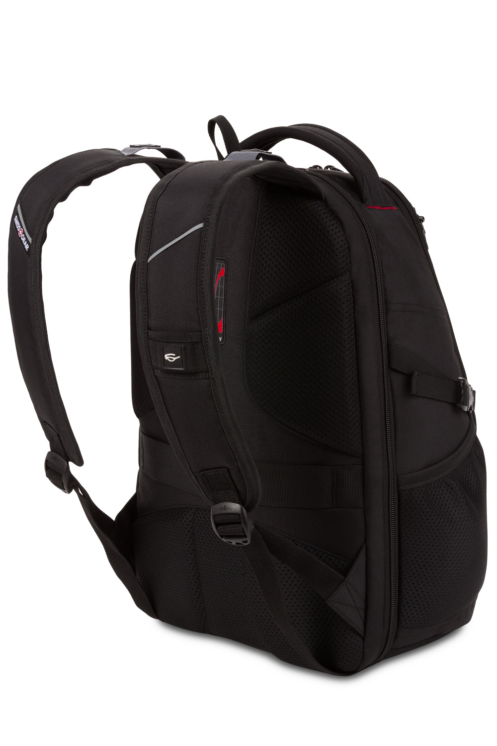 SWISSGEAR - Mini 1900 ScanSmart Laptop Backpack - Black - 02