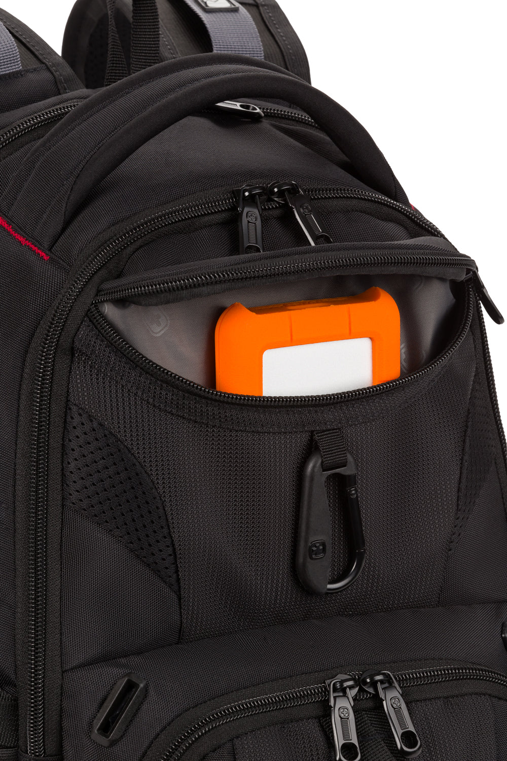 SWISSGEAR - Mini 1900 ScanSmart Laptop Backpack - Black - 08