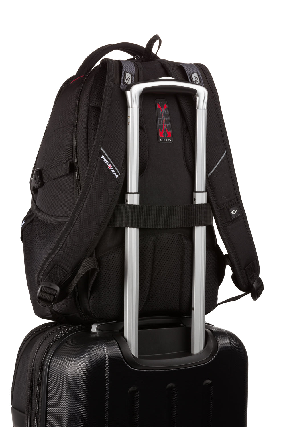 SWISSGEAR - Mini 1900 ScanSmart Laptop Backpack - Black - 07