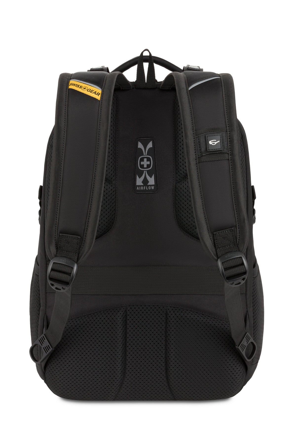 SWISSGEAR - Mini 1900 ScanSmart Laptop Backpack - Black/Gold - 04