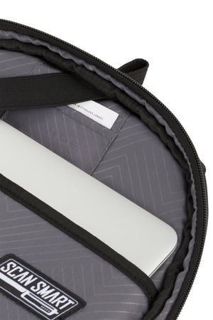 Sac à dos pour ordinateur portable SWISSGEAR Mini 1900 ScanSmart, noir/doré
