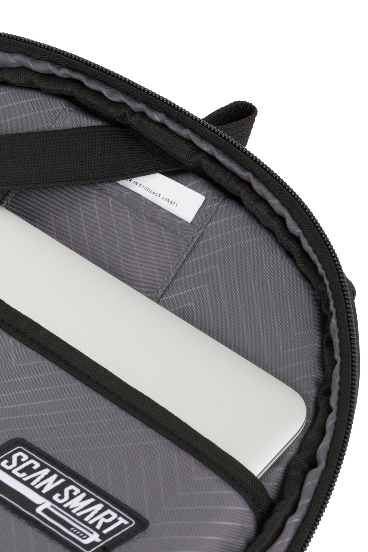 SWISSGEAR - Mini 1900 ScanSmart Laptop Backpack - Black/Gold - 08