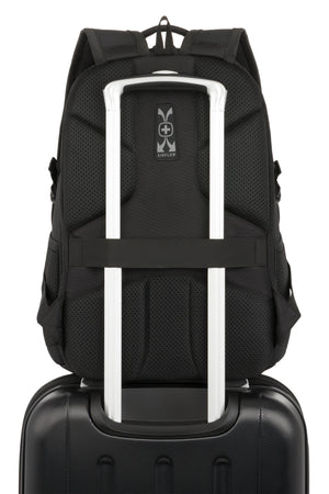 Sac à dos pour ordinateur portable SWISSGEAR Mini 1900 ScanSmart, noir/doré