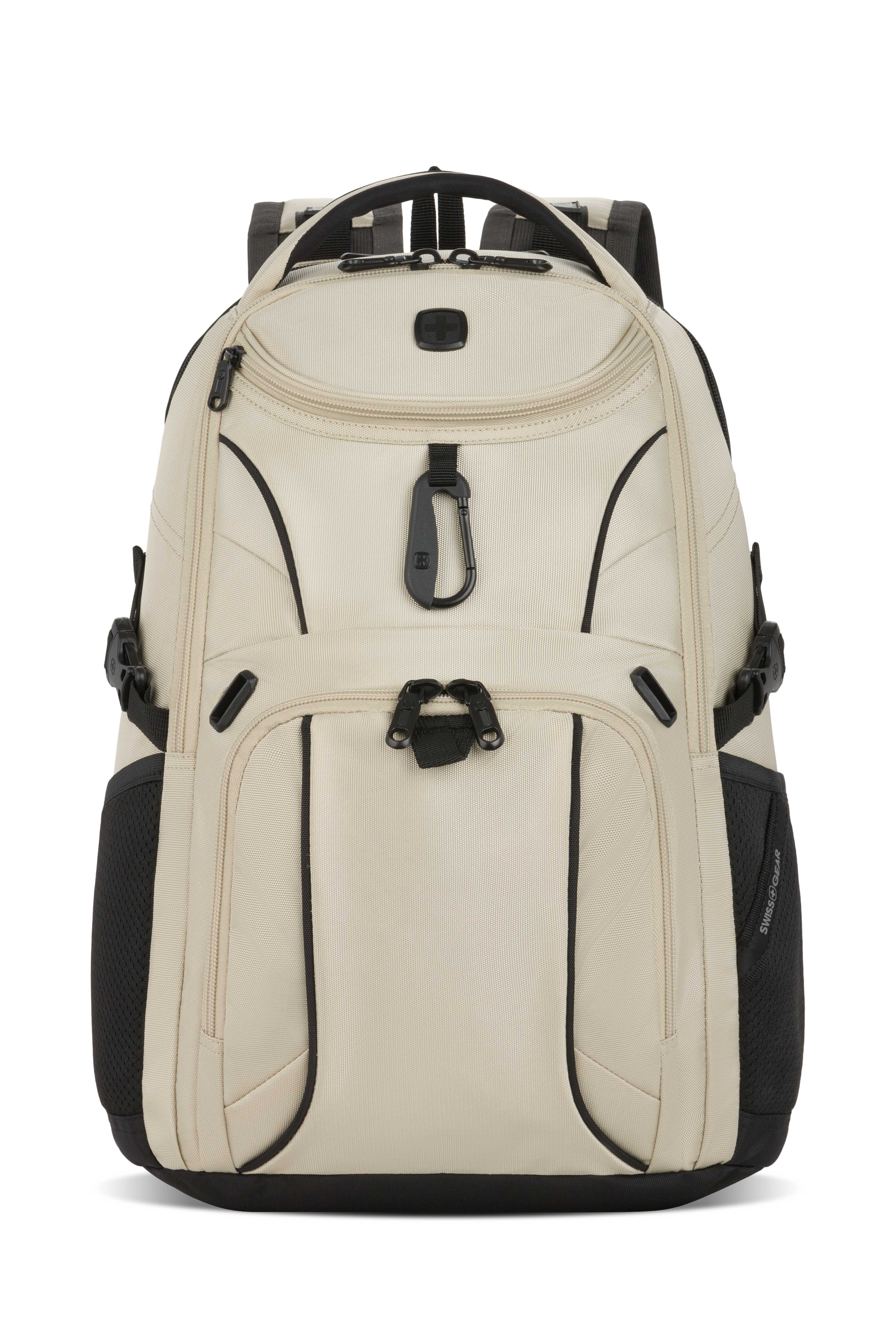 SWISSGEAR - Mini 1900 ScanSmart Laptop Backpack - Oatmeal - 04