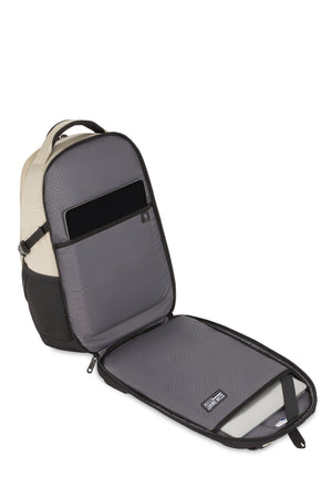 SWISSGEAR - Mini 1900 ScanSmart Laptop Backpack | Oatmeal