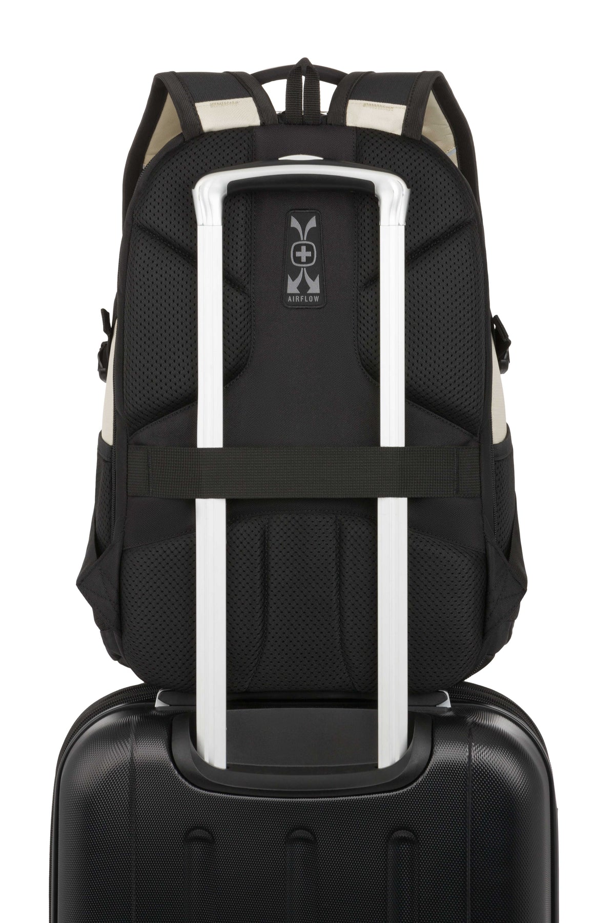 SWISSGEAR - Mini 1900 ScanSmart Laptop Backpack - Oatmeal - 09
