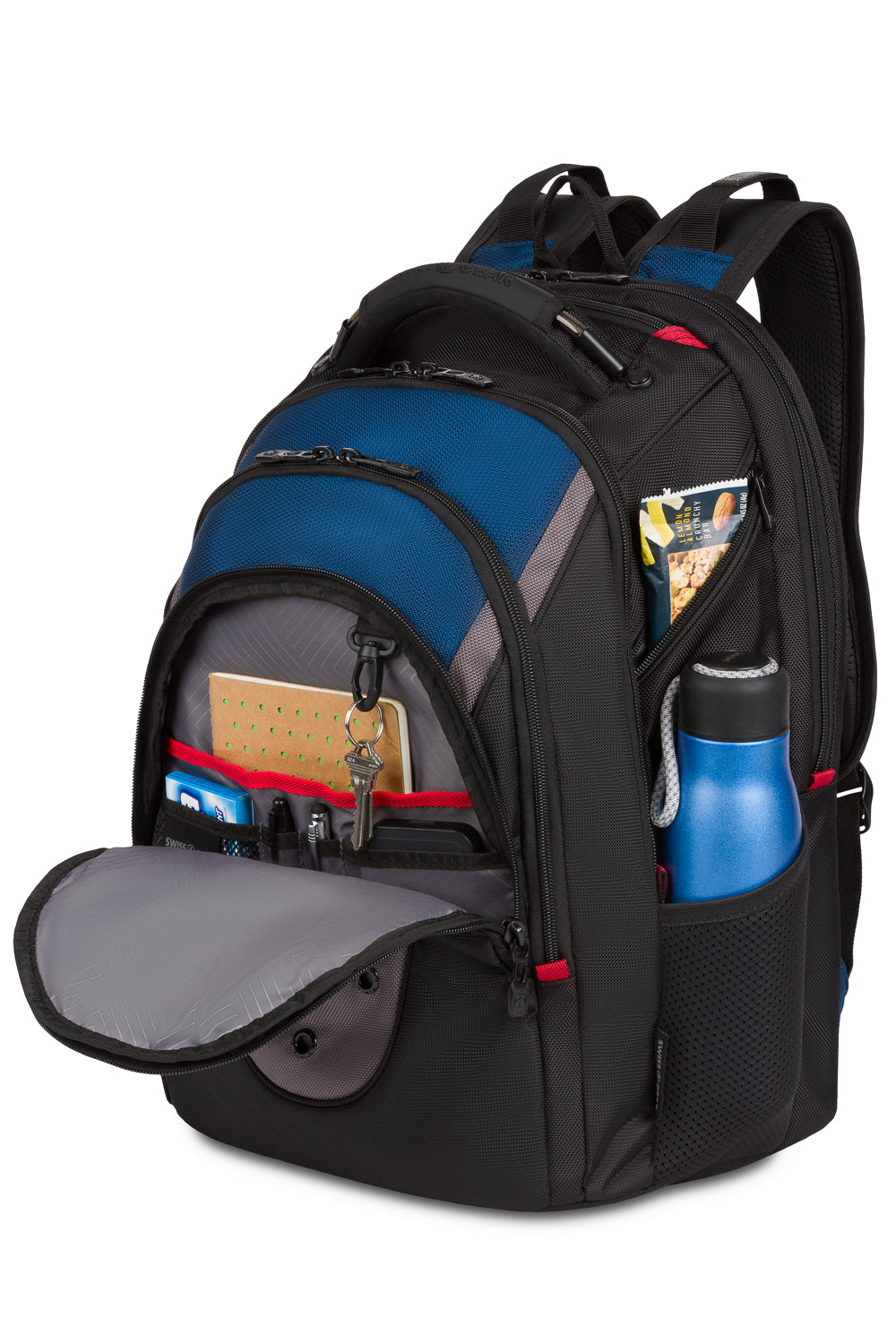 SWISSGEAR 5205 Laptop Backpack in Black/Navy/Grey – SWISSGEAR Canada
