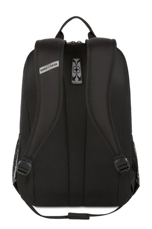 Swissgear Intro 15 inch Laptop Backpack - Padded, Airflow back panel with mesh fabric for superior back ventilation and support