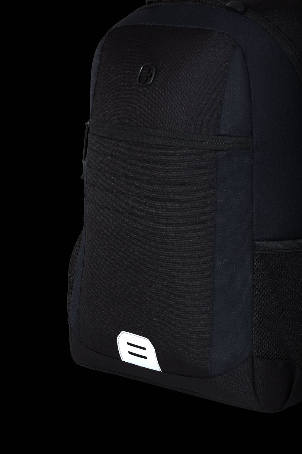Swissgear Intro 15 inch Laptop Backpack - Front reflective lash tab