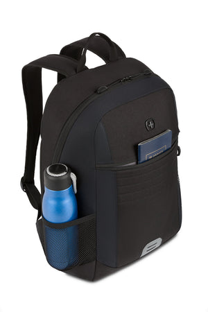 Swissgear Intro 15 inch Laptop Backpack - Dual side elastic mesh water bottle pockets