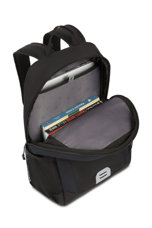 Swissgear Intro 15 inch Laptop Backpack - Spacious main compartment features a padded laptop pocket designed to fit most 15” portable computers