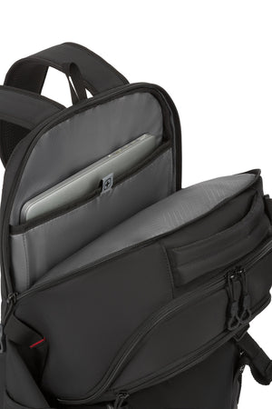Swissgear Civic Pro 16 inch Laptop Backpack Dedicated, generously padded laptop compartment designed to fit most portable computers up to 16