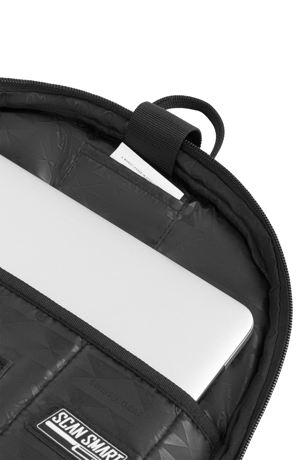 SWISSGEAR - Travel Tech Elite USB ScanSmart Laptop Backpack - Black/Red - 14