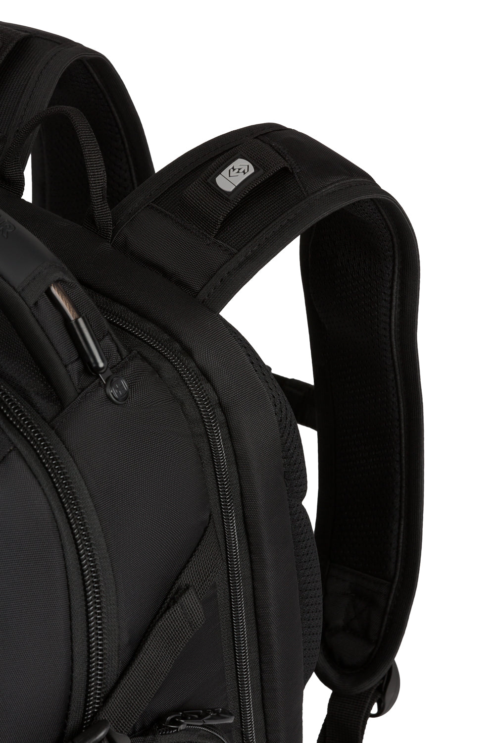 SWISSGEAR - Travel Tech Elite USB ScanSmart Laptop Backpack - Black - 11