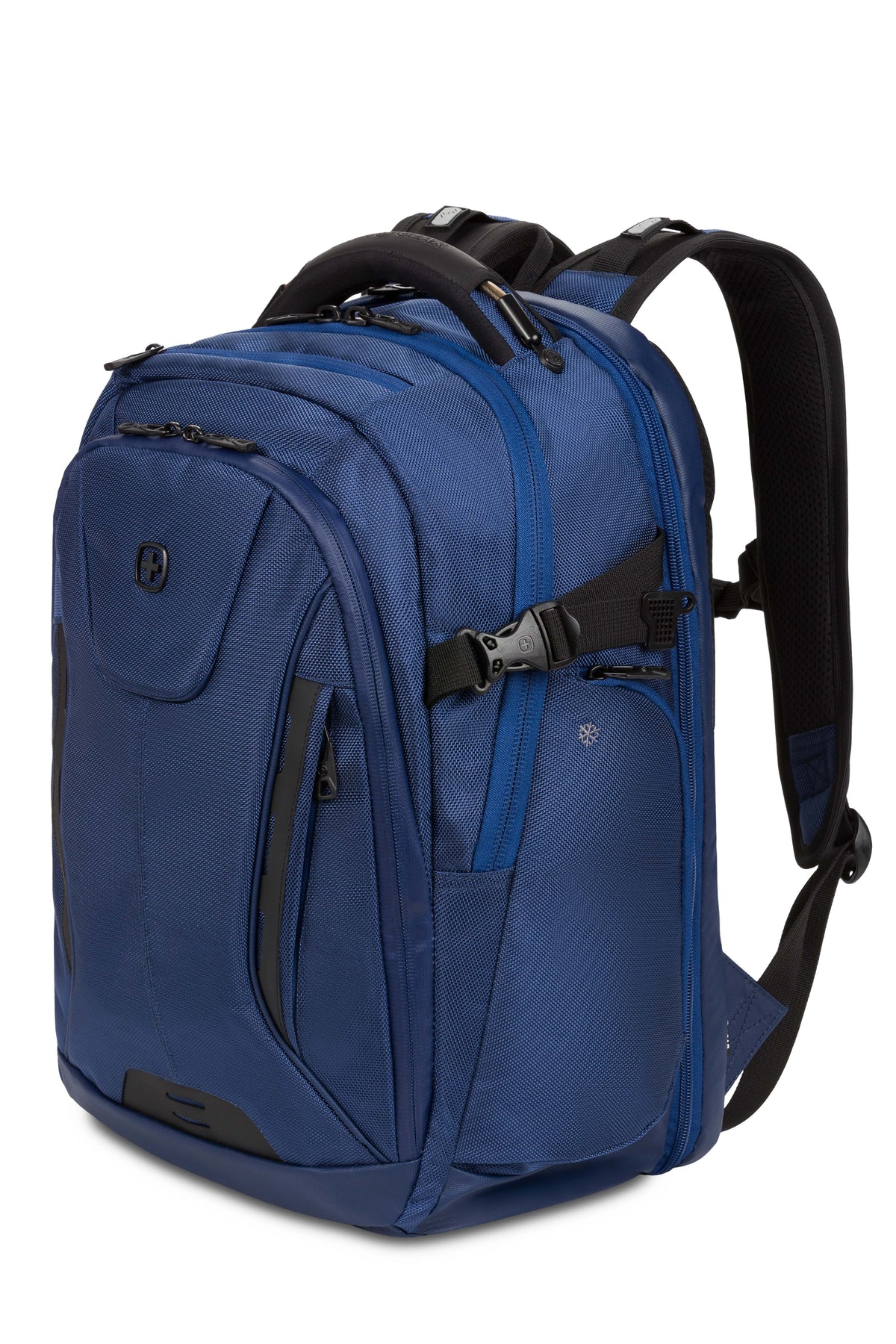 SWISSGEAR - Travel Tech Elite USB ScanSmart Laptop Backpack - Blue/Black - 01