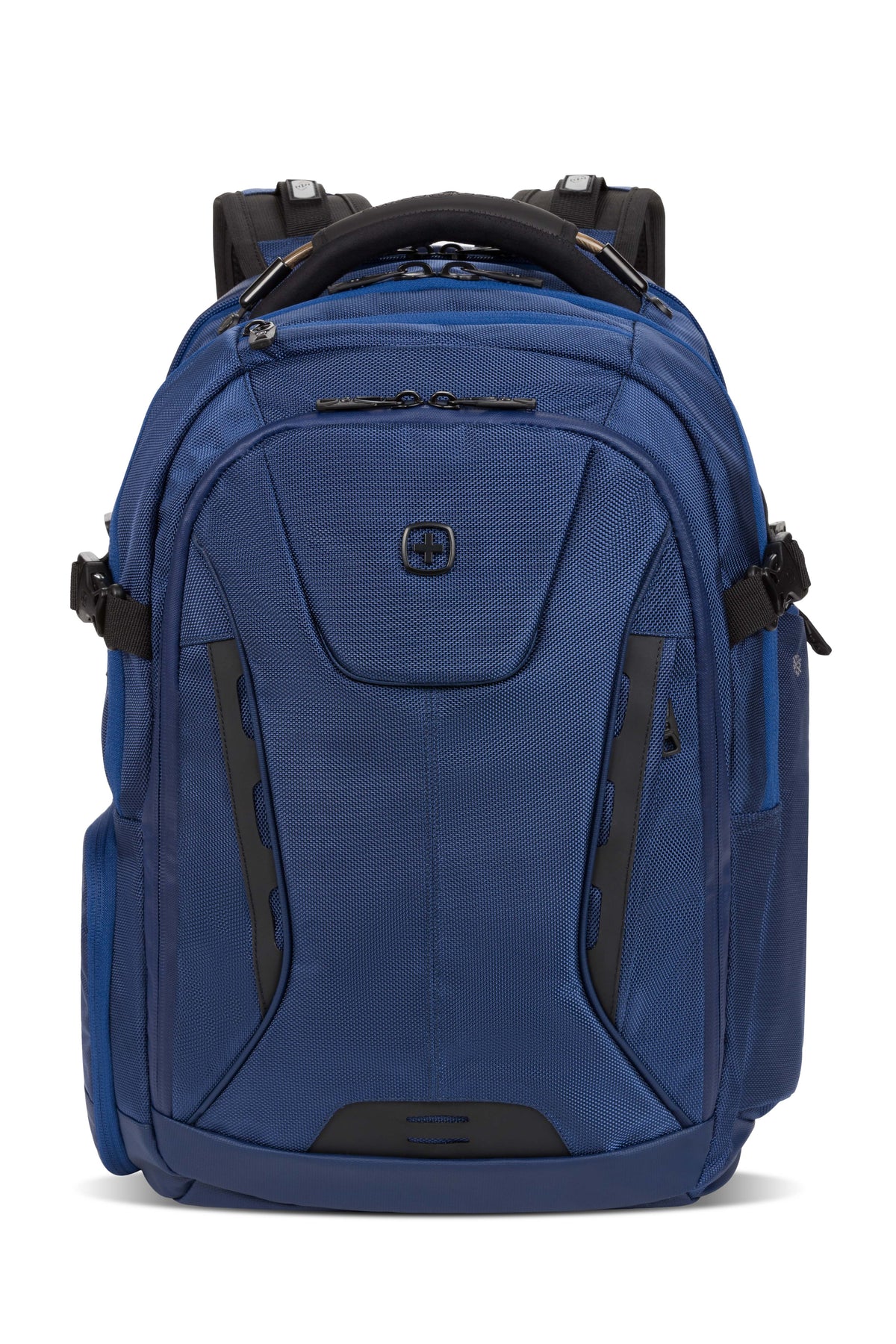 SWISSGEAR - Travel Tech Elite USB ScanSmart Laptop Backpack - Blue/Black - 04