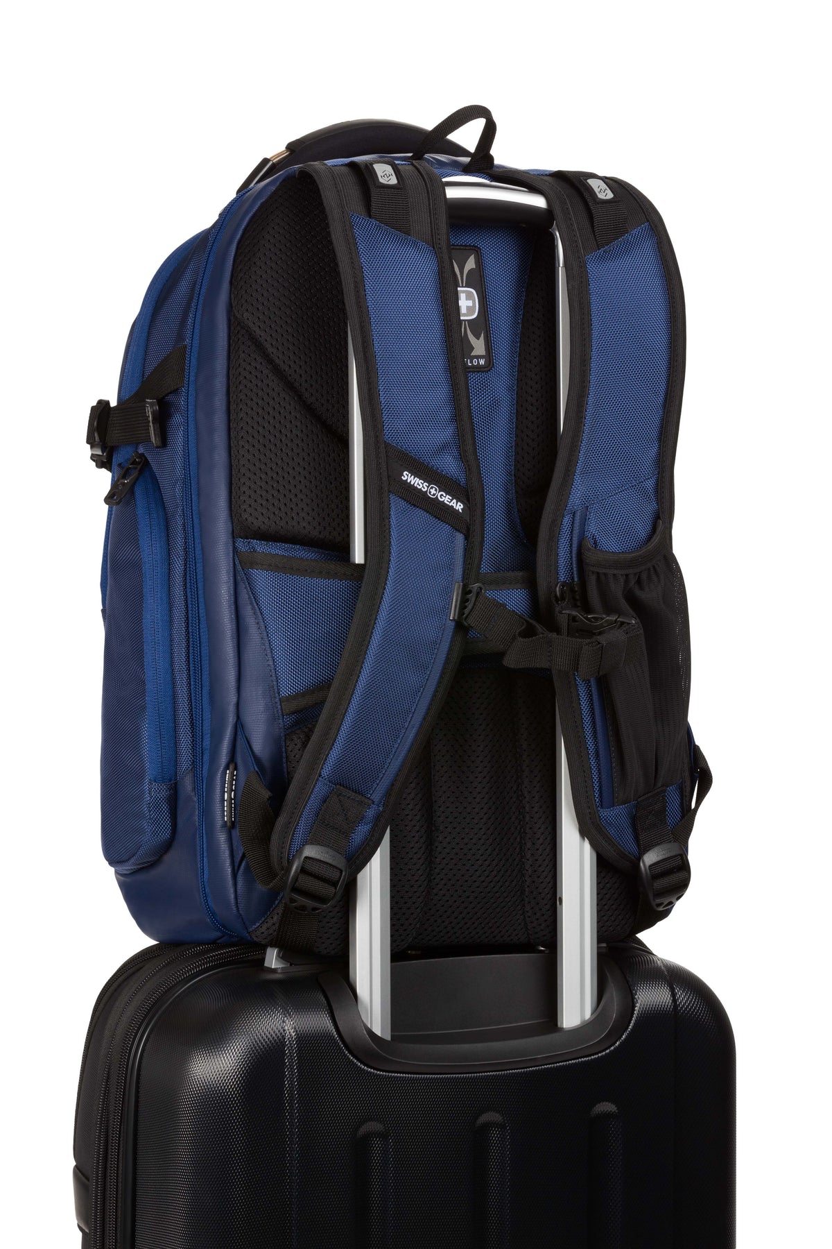 SWISSGEAR - Travel Tech Elite USB ScanSmart Laptop Backpack - Blue/Black - 13