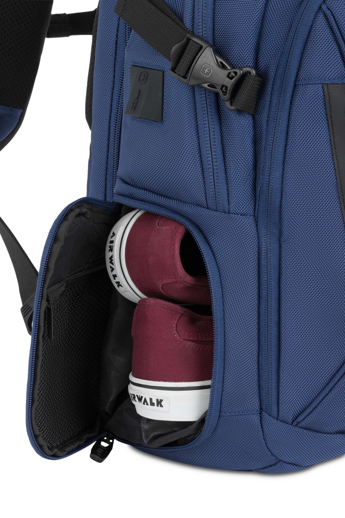 SWISSGEAR - Travel Tech Elite USB ScanSmart Laptop Backpack - Navy - 11