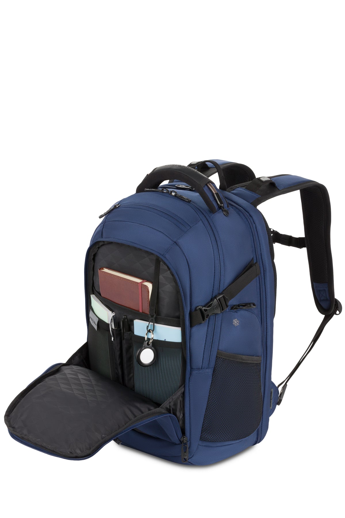 SWISSGEAR - Travel Tech Elite USB ScanSmart Laptop Backpack - Navy - 05