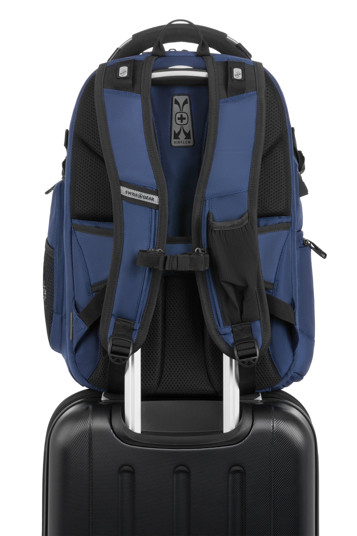 SWISSGEAR - Travel Tech Elite USB ScanSmart Laptop Backpack - Navy - 08