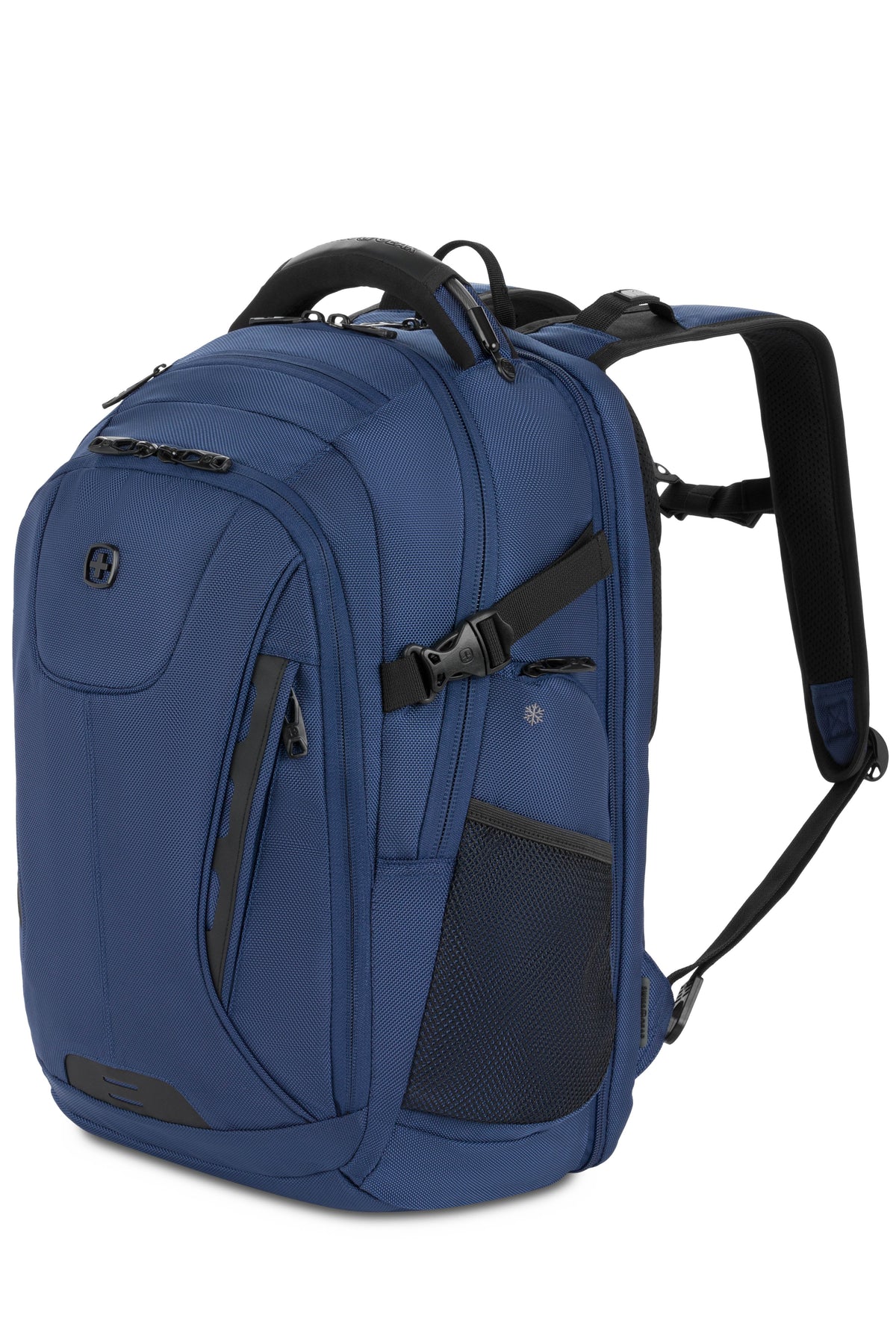 SWISSGEAR - Travel Tech Elite USB ScanSmart Laptop Backpack - Navy - 01