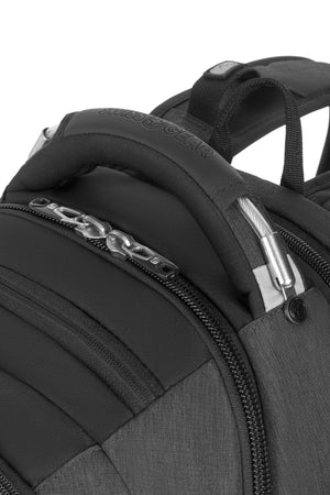 SWISSGEAR Travel Tech Elite USB ScanSmart Laptop Backpack in Black Heather