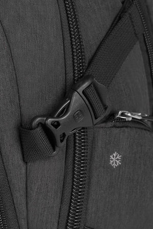 Swissgear 5358 USB ScanSmart Laptop Backpack - Gray Heather Compression straps