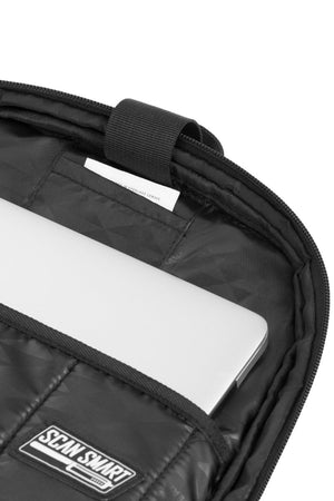 SWISSGEAR Travel Tech Elite USB ScanSmart Laptop Backpack in Black Heather