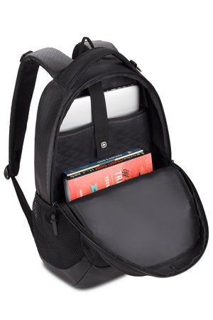 SWISSGEAR 5505 Laptop Backpack Large main compartment with built-in padded, laptop pocket designed to fit most 16