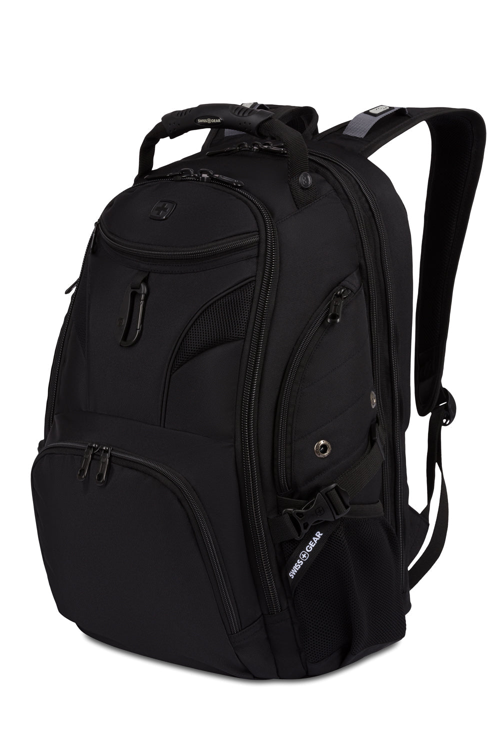 Swissgear 5977 ScanSmart Laptop Backpack - Black/Black 