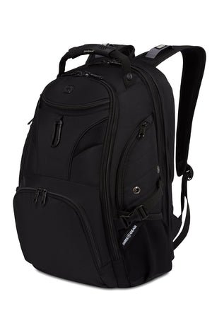Swissgear 5977 ScanSmart Laptop Backpack - Black/Black 