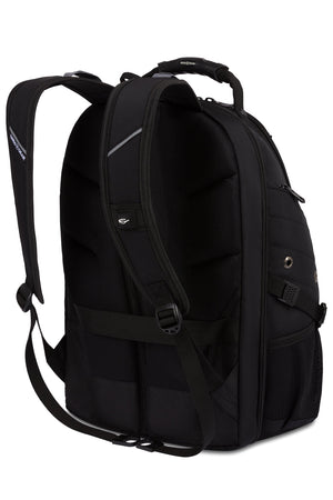 Swissgear 5977 ScanSmart Laptop Backpack - Black/Black 