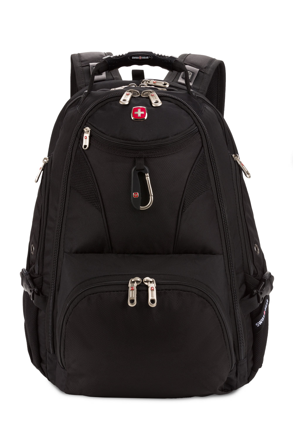 SWISSGEAR - 1900 Embroid ScanSmart Laptop Backpack - Black - 03