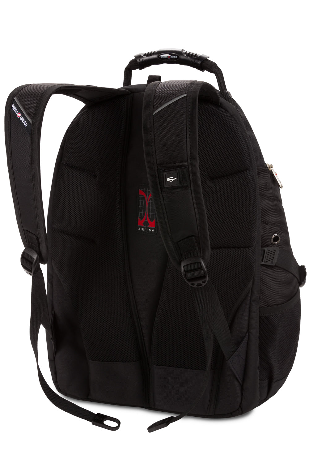 SWISSGEAR - 1900 Embroid ScanSmart Laptop Backpack - Black - 02