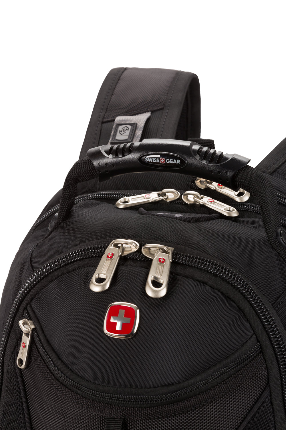 SWISSGEAR - 1900 Embroid ScanSmart Laptop Backpack - Black - 08